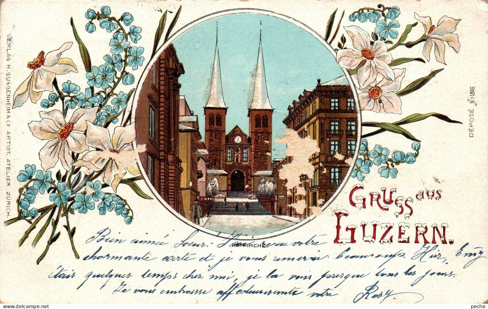 N°2223 W -cpa Gruss Aus Luzern - Lucerna