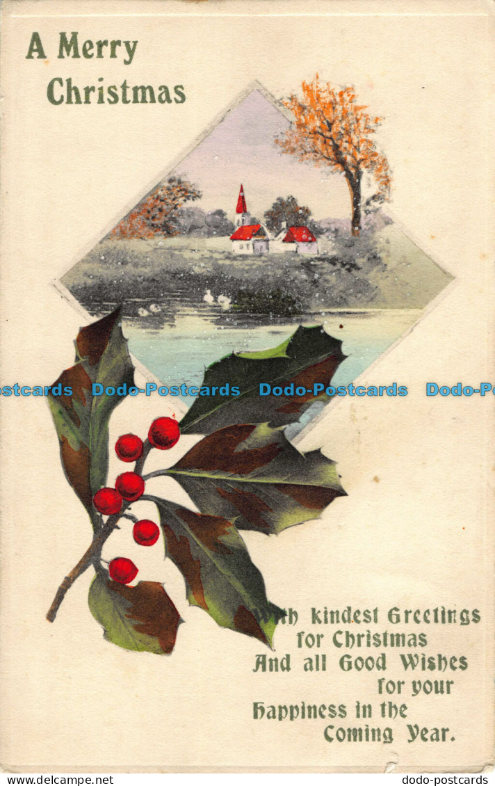 R040666 Greeting Postcard. A Merry Christmas. Wildt And Kray. London - Sonstige & Ohne Zuordnung