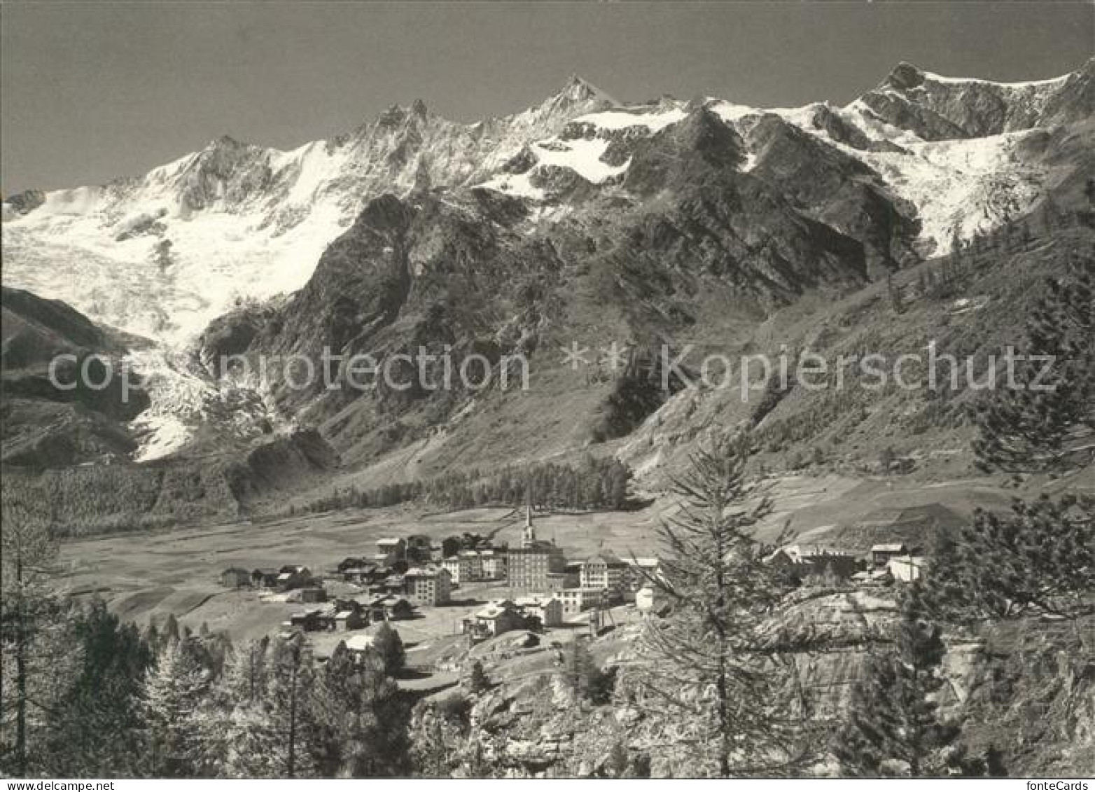 11646713 Saas-Fee Tischhorn Dom Lenzspitze Ulrichshorn Saas-Fee - Autres & Non Classés