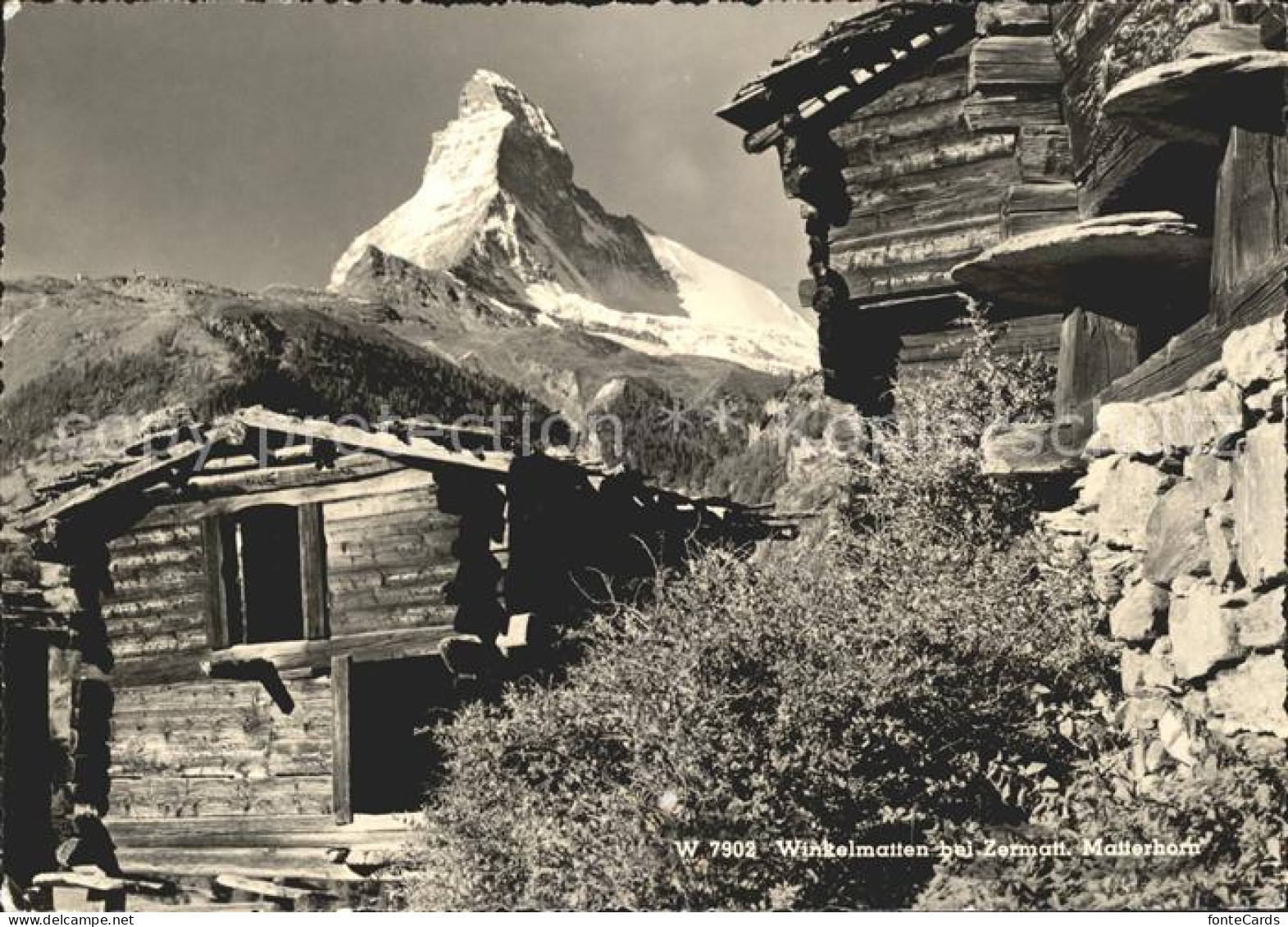 11646660 Zermatt VS Winelmatten Mit Matterhorn  - Autres & Non Classés