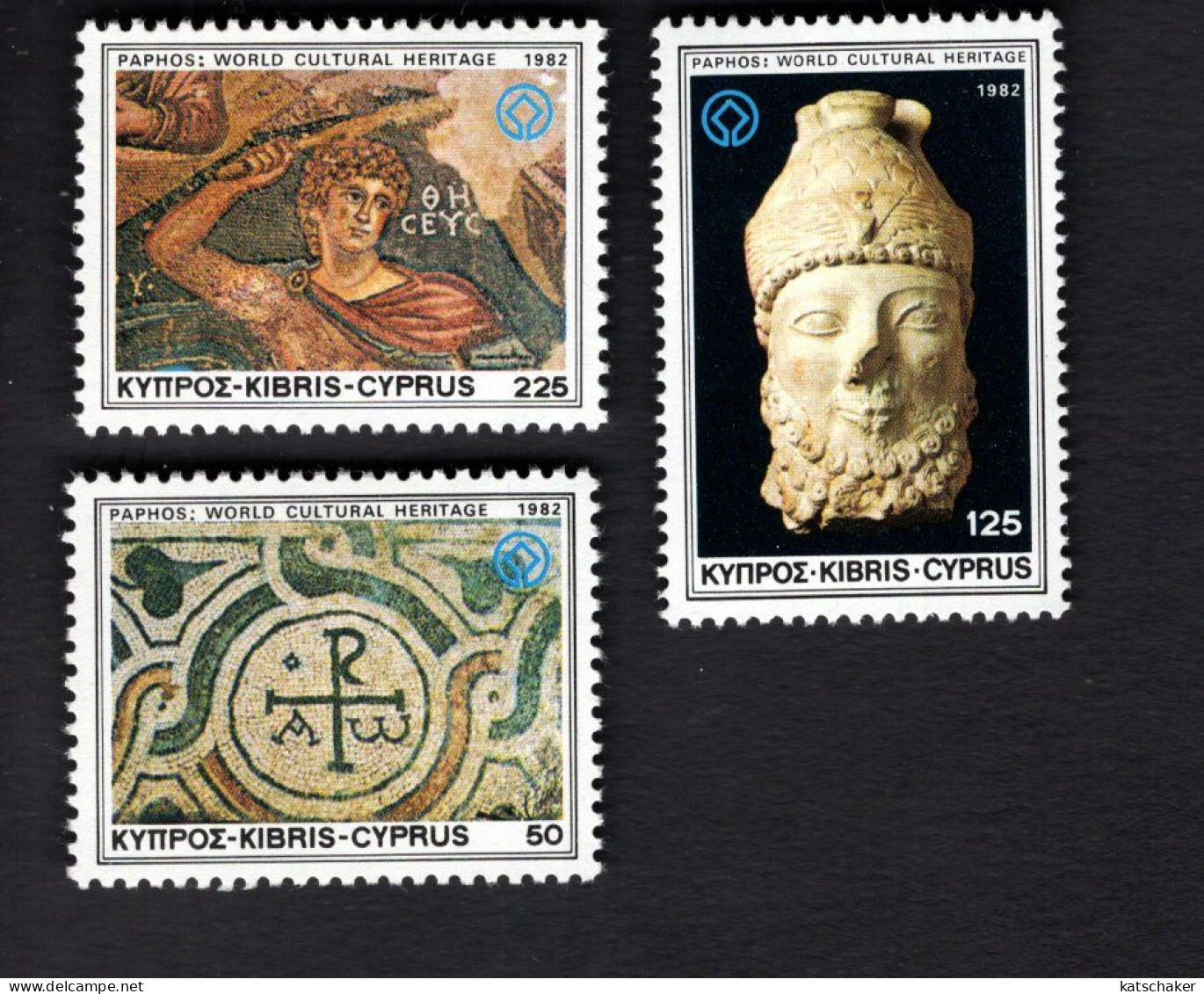 2025178124 1982 SCOTT 581 583 (XX) POSTFRIS MINT NEVER HINGED - CULTURAL HERITAGE - Nuevos