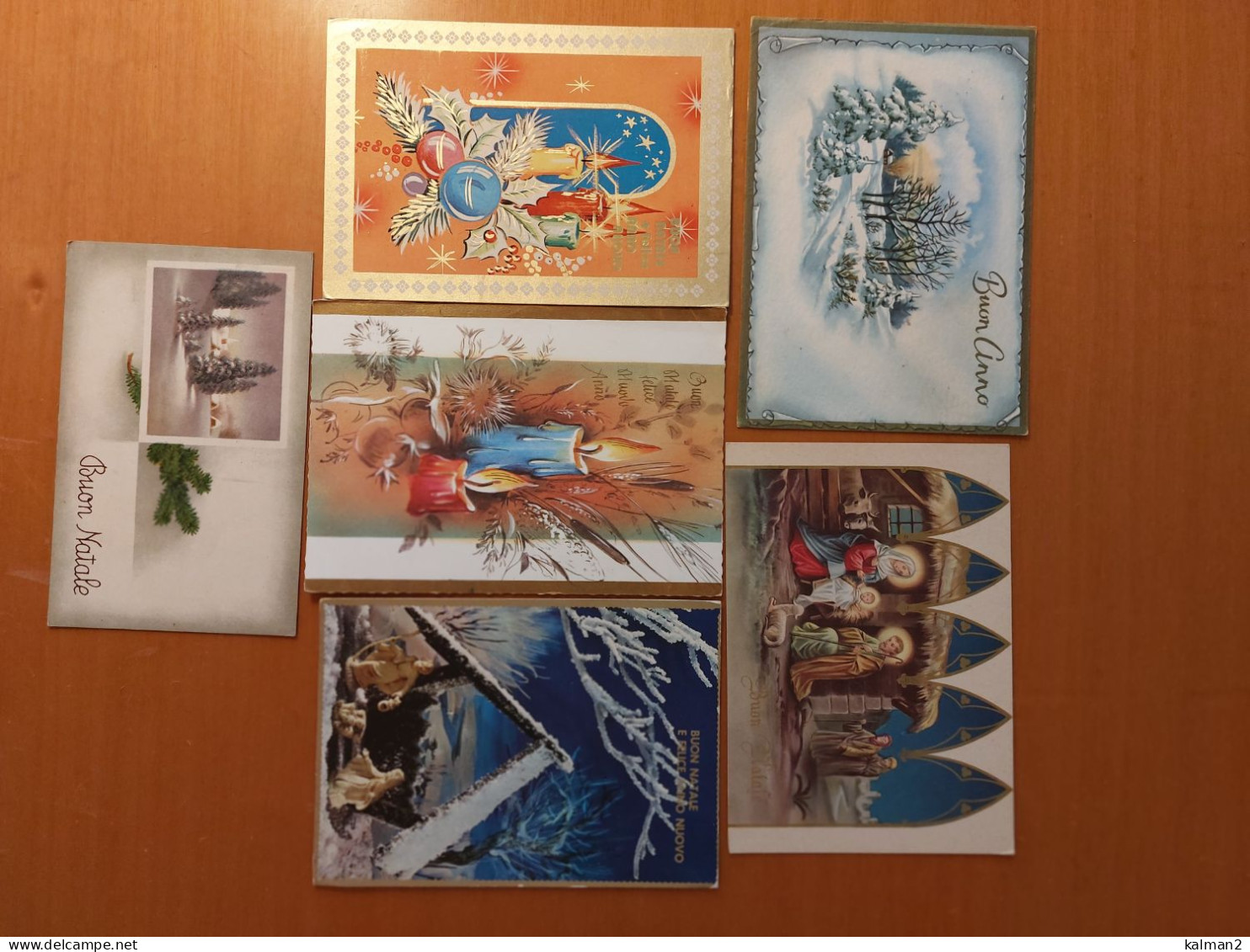 TEM20729 - 13 Cartoline Illustrate Di "buon Natale-buon Anno" Tutte Viaggiate - Autres & Non Classés