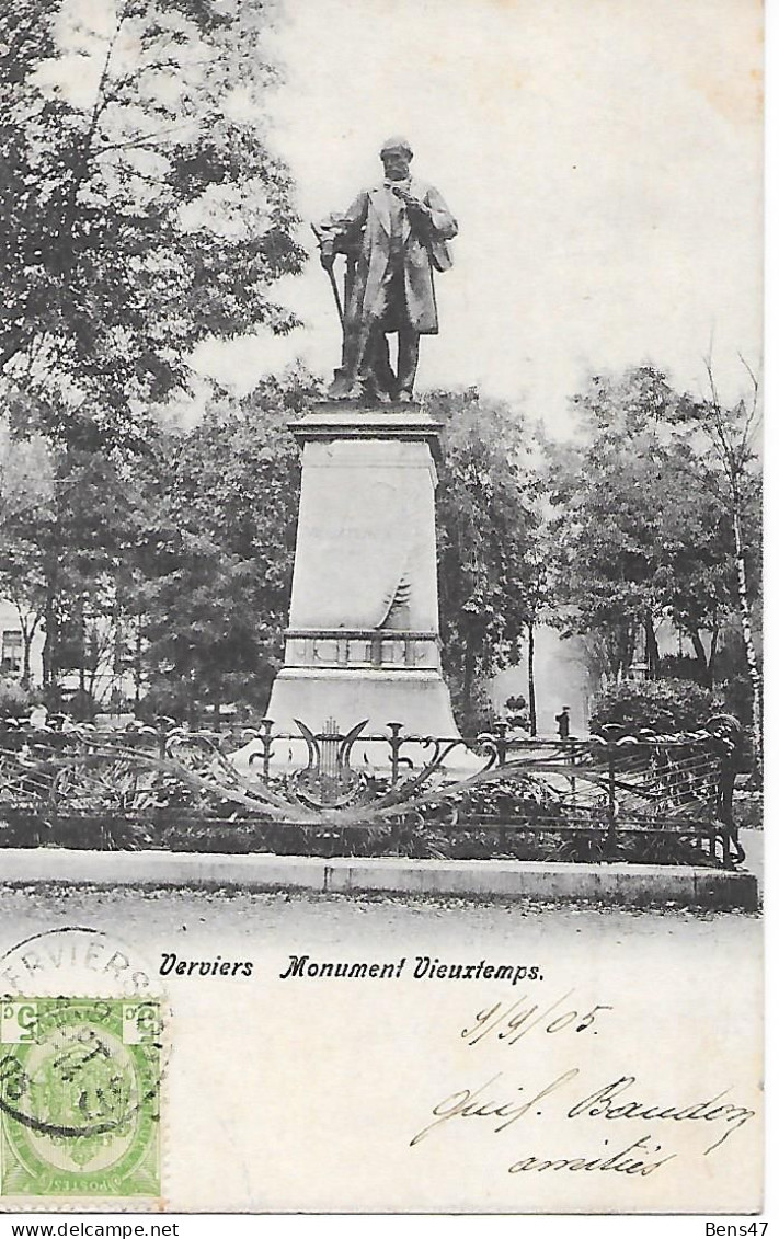 Verviers  Monument Vieuxtemps - Verviers