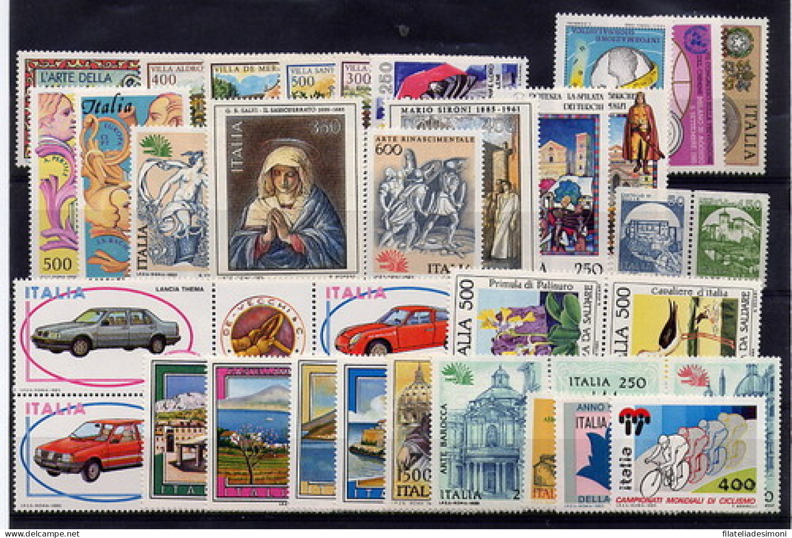 1980-1989 Italia Repubblica, Annate Complete OFFERTA SPECIALE, francobolli nuovi - MNH**