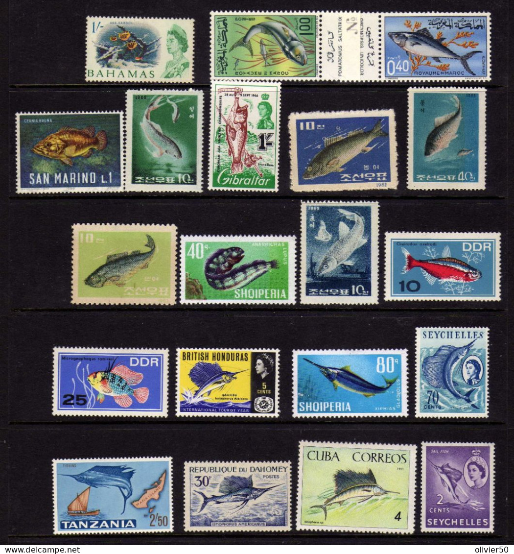 Poissons - Neufs** - MNH - Fische