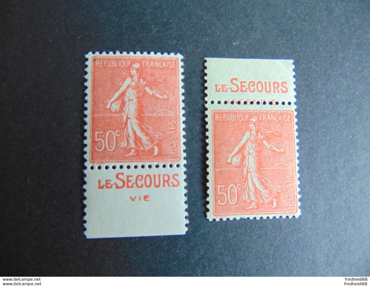 Très Beaux N°. 67* Pub Supérieure Et Pub Inférieure (numérotation Dallay) - Unused Stamps