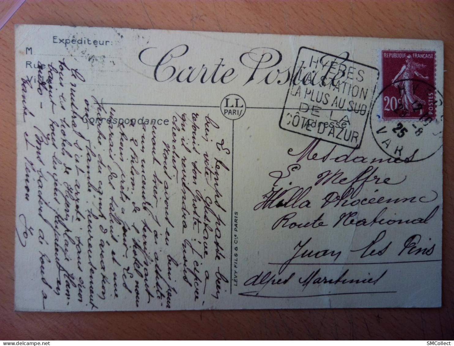 Lot De 10 Cartes Postales Avec Cachet Publicitaire Daguin (13784) - Mechanical Postmarks (Other)