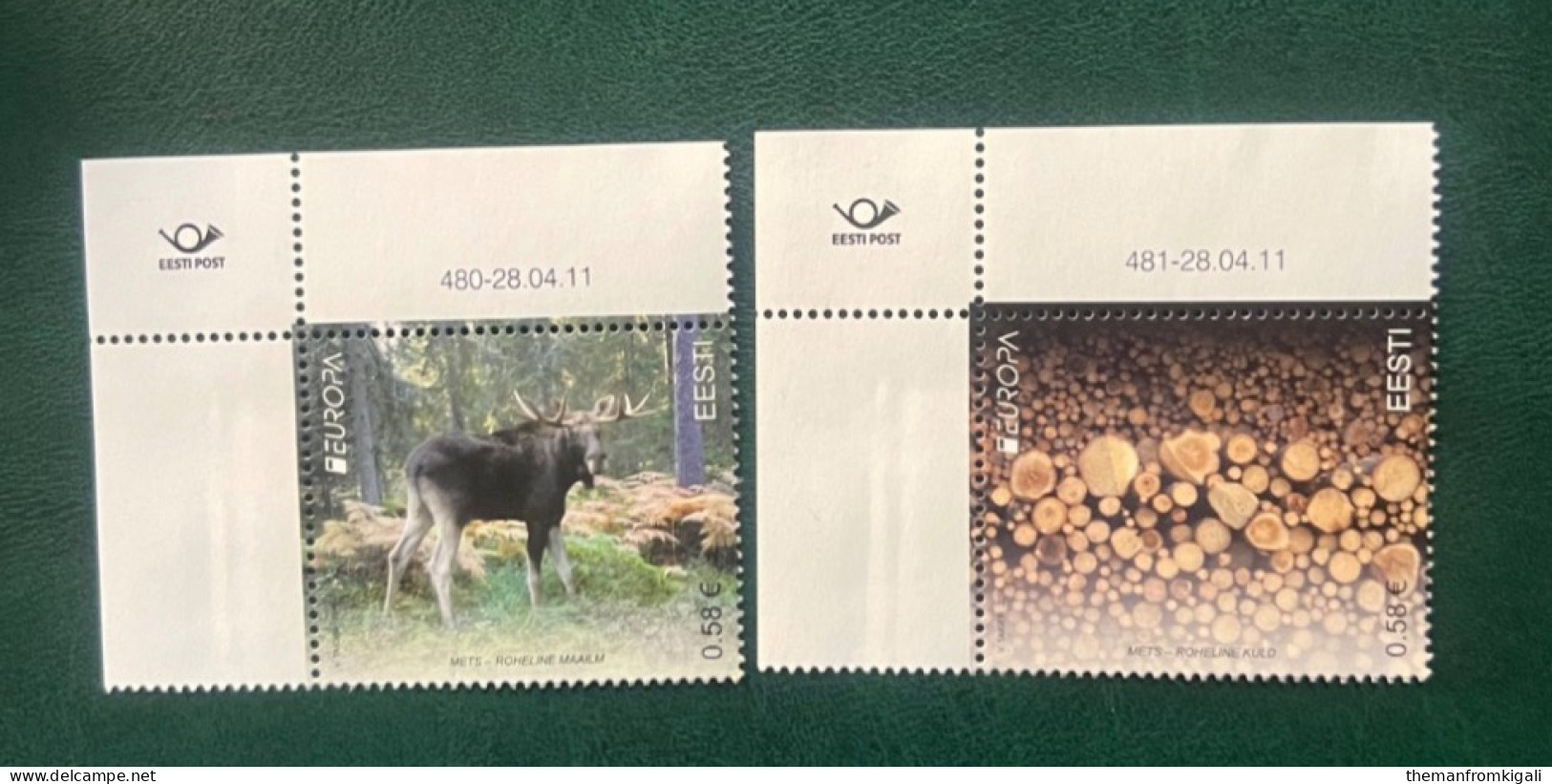 Estonia 2011 - Europa Stamps - Forests. - Estonia