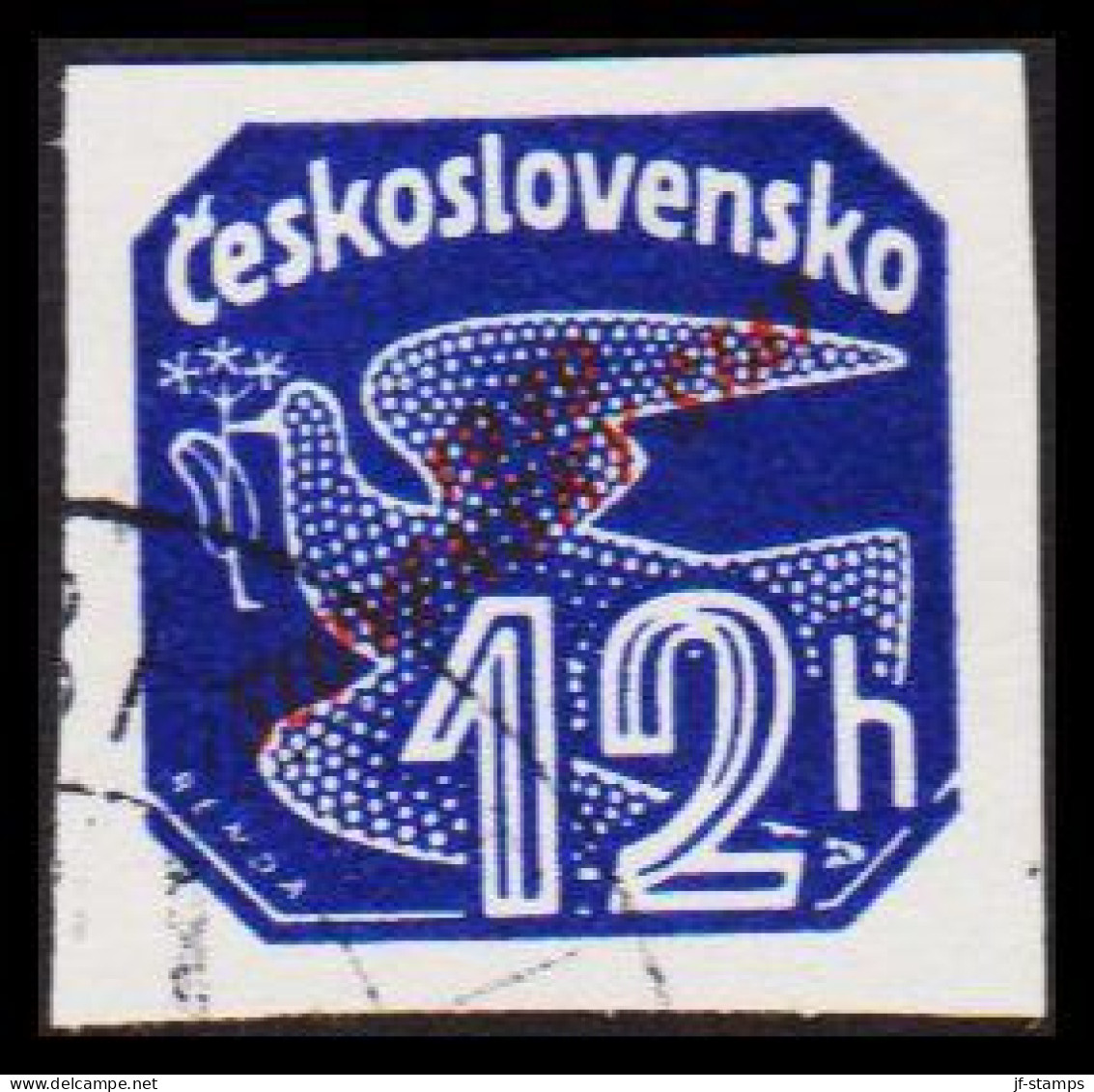 1939. SLOVENSKO 12 H Overprinted Slovenský štát  (Michel 31) - JF545953 - Gebraucht