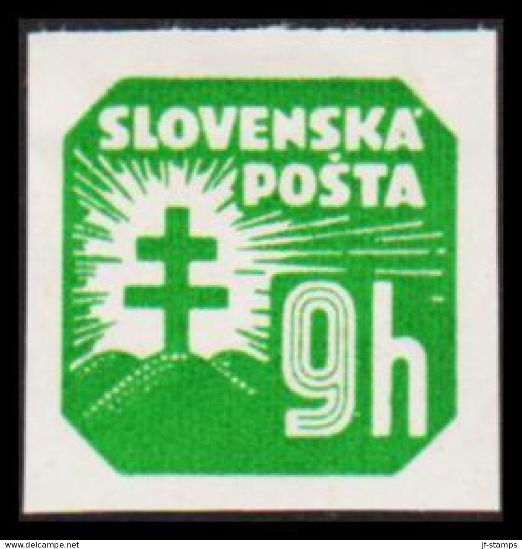 1939. SLOVENSKO 9 H Newspaper Stamp, Hinged.  (Michel 57) - JF545957 - Ongebruikt