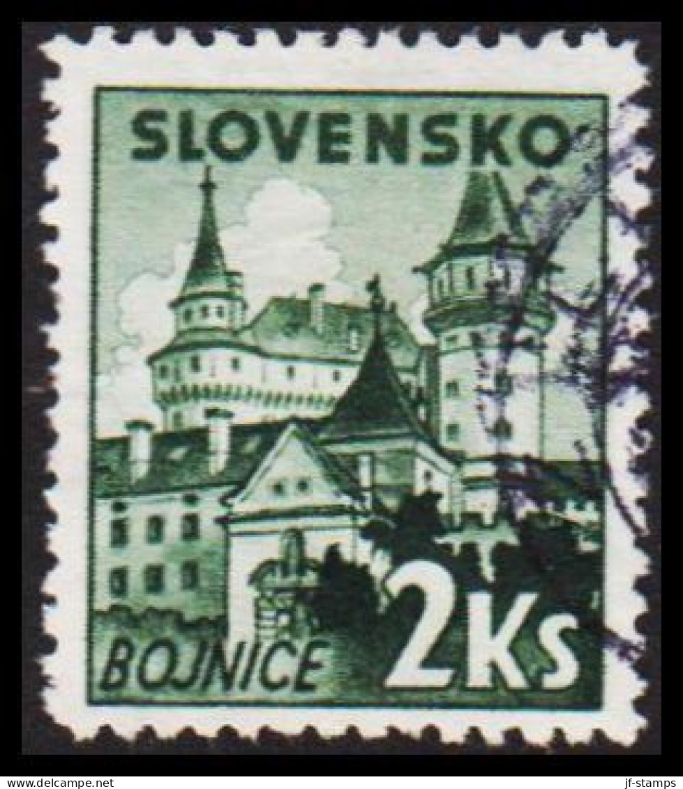 1941. SLOVENSKO BOJNICE 2 Ks. (Michel 84) - JF545986 - Used Stamps