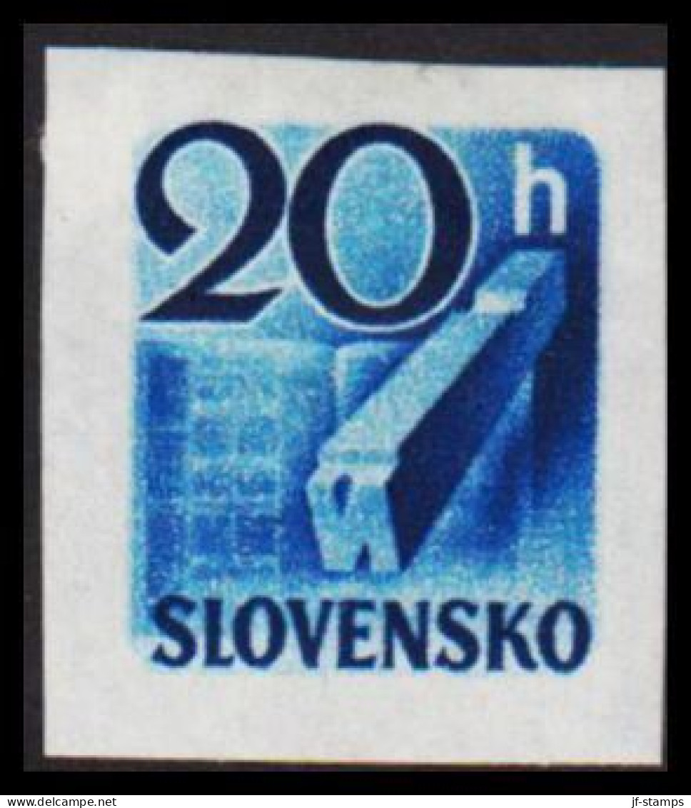 1943. SLOVENSKO Newspaper Stamp 20 H Hinged.  (Michel 117) - JF545992 - Ungebraucht