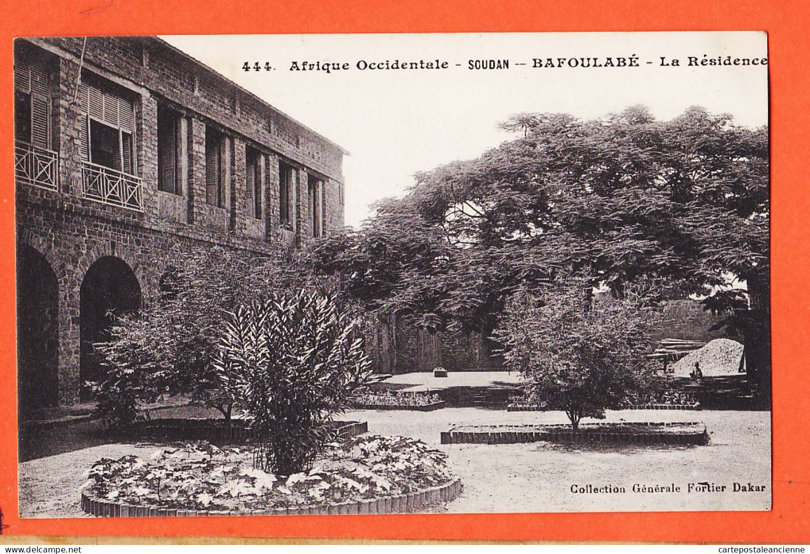 32987 / ⭐ BAFOULABE Soudan (•◡•) Residence 1905s ◉ Collection Generale FORTIER Dakar 444 Afrique Occidentale Française - Soedan