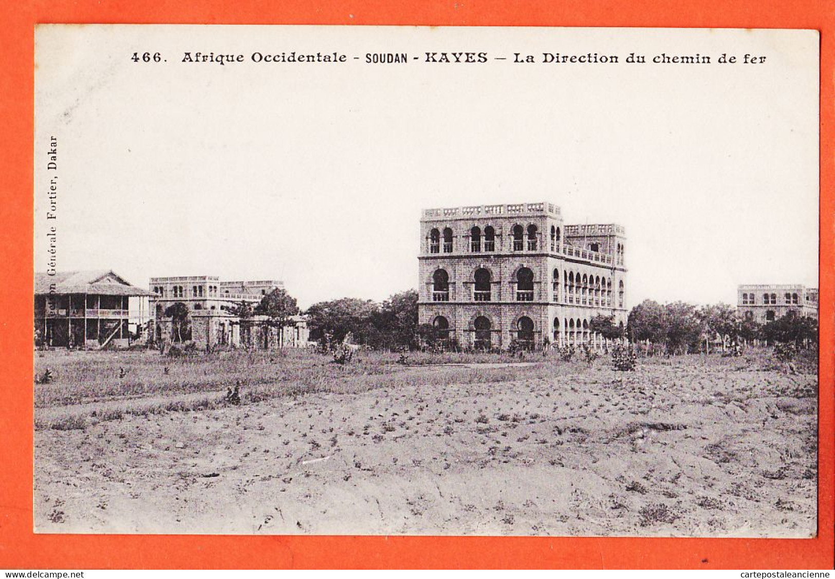 32975 / ⭐ KAYES Soudan (•◡•) Direction Chemin De Fer 1910s ◉ Collection Generale FORTIER Dakar 466 Afrique Occidentale - Soedan