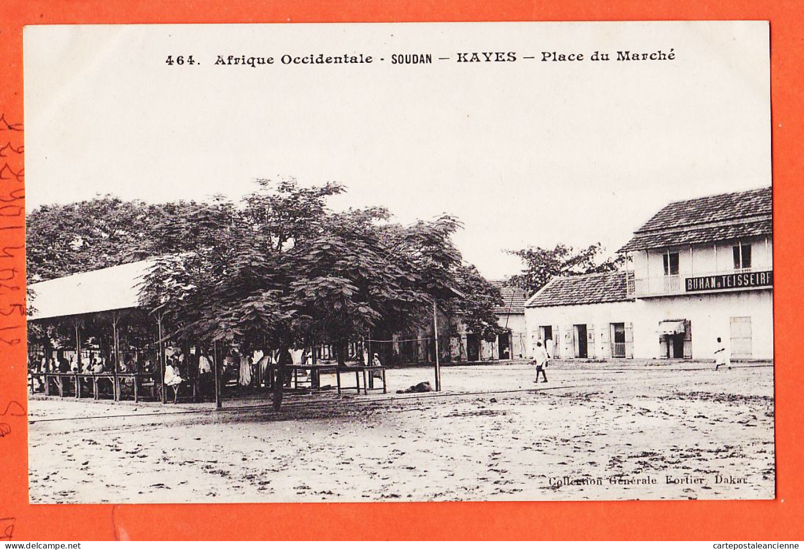 32974 / ♥️ KAYES Soudan (•◡•) BUHAN-TEISSEIRE Place Marché ◉ Collection Generale FORTIER Dakar 464 Afrique Occidentale - Soedan
