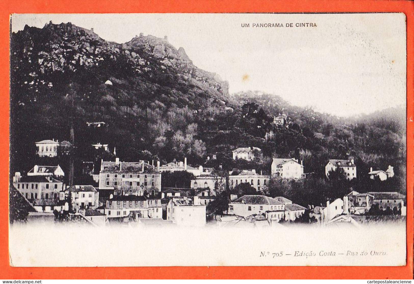 32955 / ♥️ CINTRA Sintra (•◡•) Panorama Vila Village 1900s ◉ Ediçao COSTA Rua Do OURO 705 - Lisboa