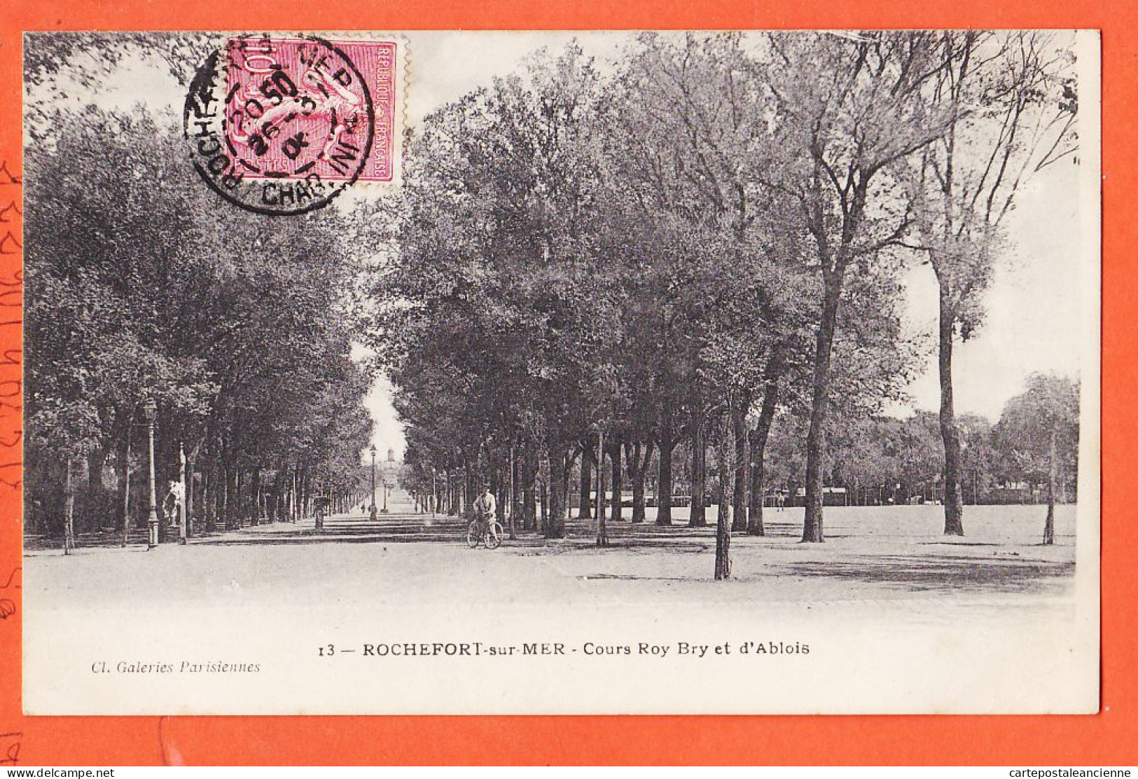 32942 / ⭐ 17-ROCHEFORT-sur-MER (•◡•) Cours ROY BRY Et ABLOIS 1906 à CASTEX Fontpedrouse ◉ Galeries Parisiennes 13 - Rochefort