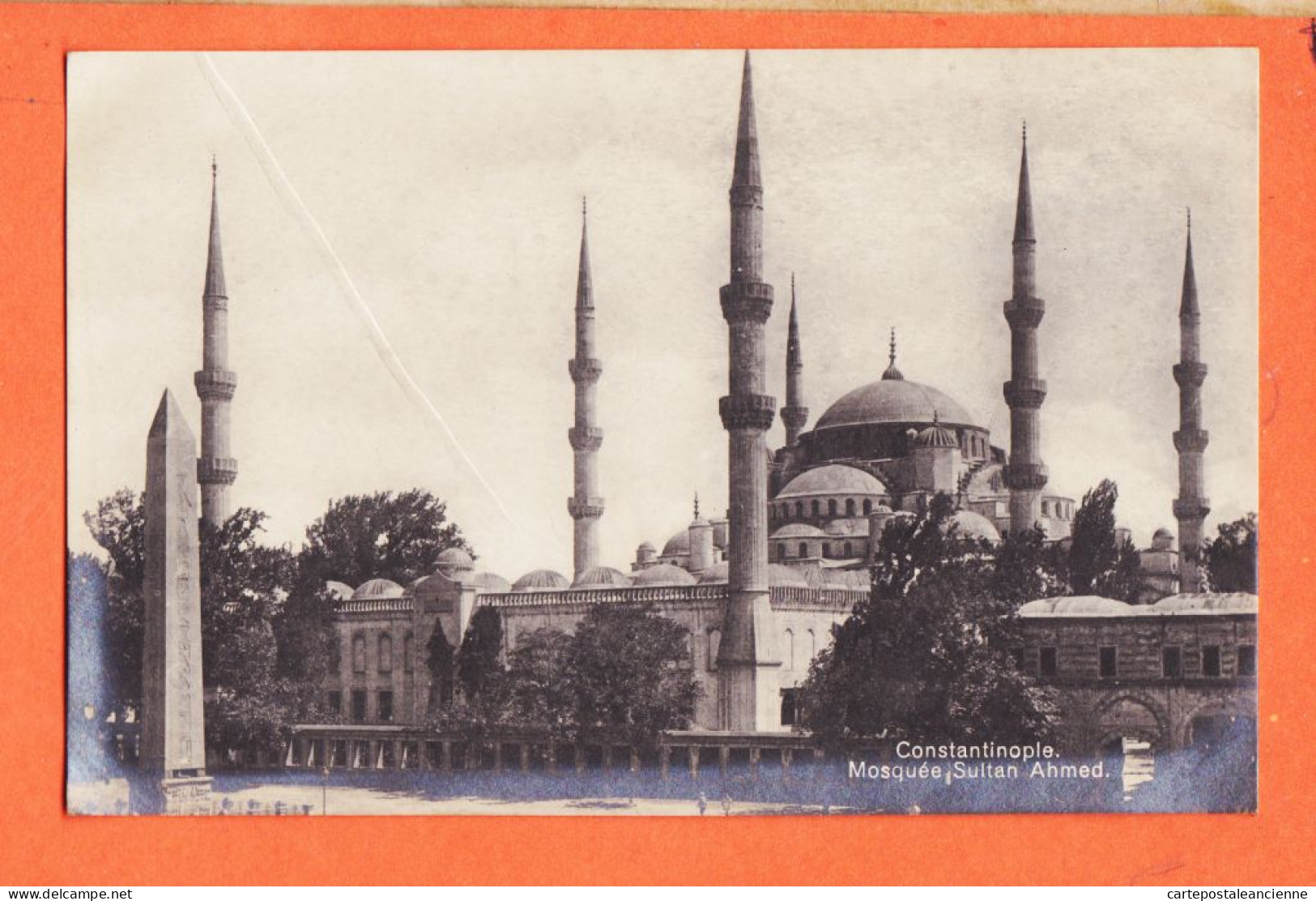 32862 / ⭐ ◉ CONSTANTINOPLE Turquie  (•◡•) Mosquée Sultan AHMED 1910s ◉ Carte-Photo-Bromure Editeur M.J.C 105 - Turkey