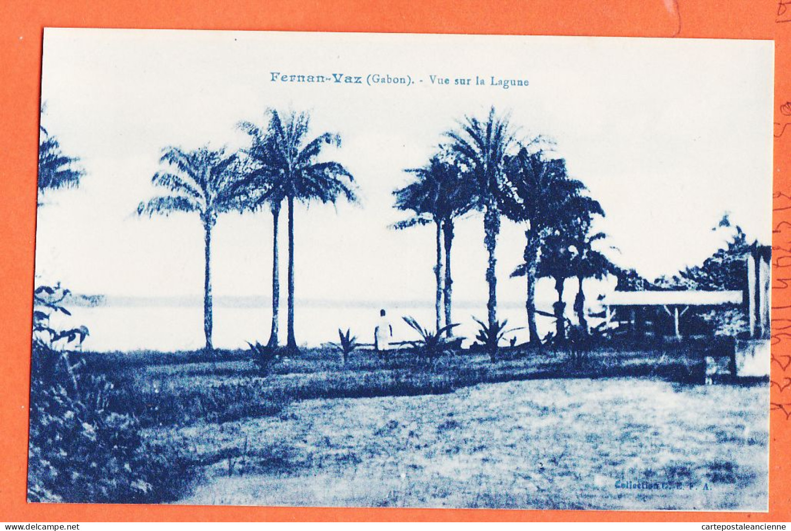 32785 / ⭐ FERNAN-VAZ (•◡•) Gabon ◉ Vue Sur La Lagune 1920s ◉ Collection C.E.F.A CEFA  - Gabon