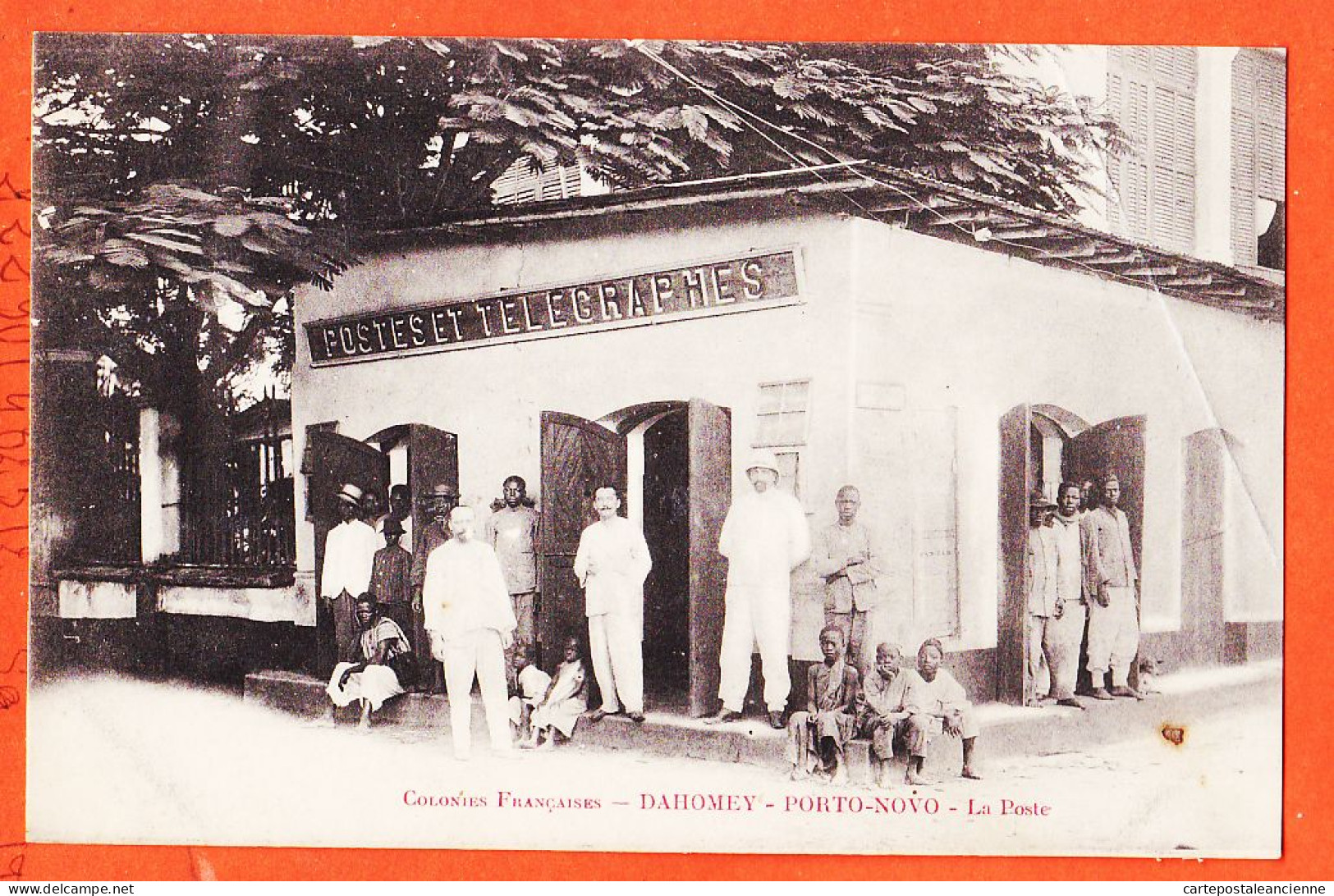 32745 / ♥️ Peu Commun ⭐ PORTO-NOVO (•◡•) Dahomey Colonies Françaises ◉ La Poste Postes Telegraphes 1905s  - Dahome