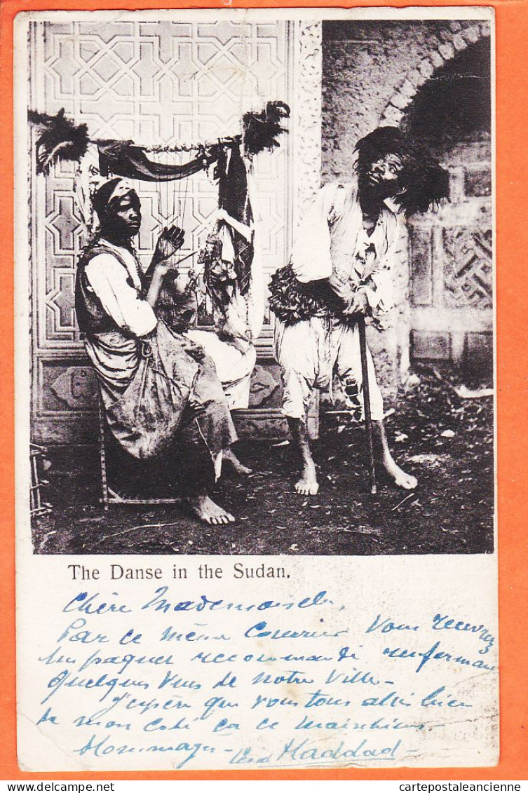 32694 / ⭐ (•◡•) Metier Ethnic Egypte ♥️ Danse In SUDAN ◉ Danseurs Soudanais 1907 De César HADDAD à Jeanne MOUILLER Vichy - Personen