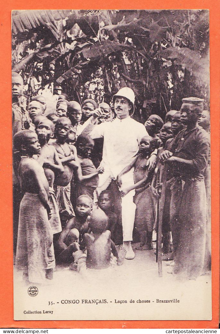 32601 / ⭐ (•◡•) BRAZZAVILLE Congo Français ◉ Leçon De Chose Mission Mgr AUGOUARD ◉ Collection LERAY 35 - Frans-Kongo