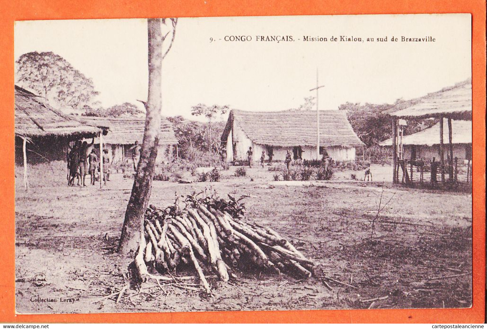 32586 / ⭐ (•◡•) BRAZZAVILLE Congo Français ◉ A Cheval Sur Une Chèvre ◉ Collection LERAY 16 - Congo Français
