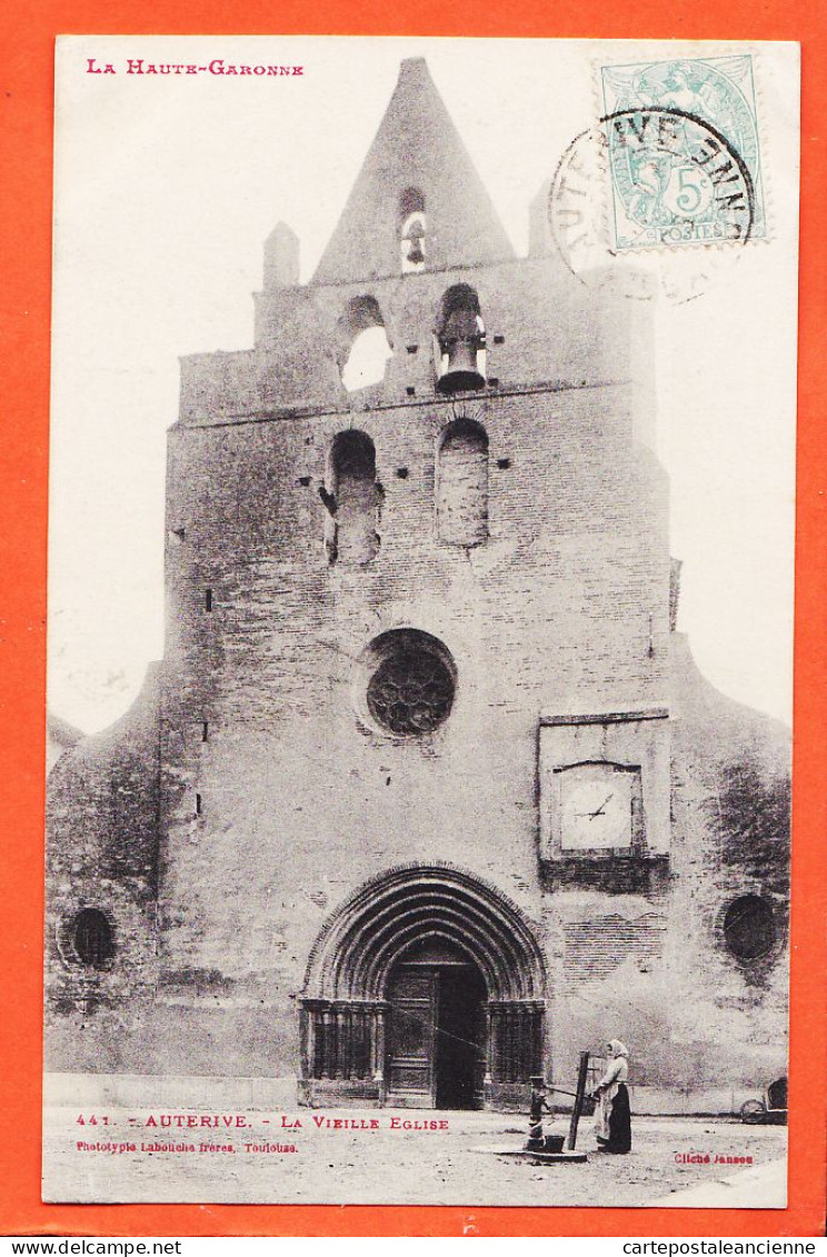 32565 / ⭐ (•◡•) AUTERIVE 31-Haute Garonne ◉ Vieille Eglise 1905 à CASTEX Longages ◉ Cliché JANSOU LABOUCHE 441 - Autres & Non Classés