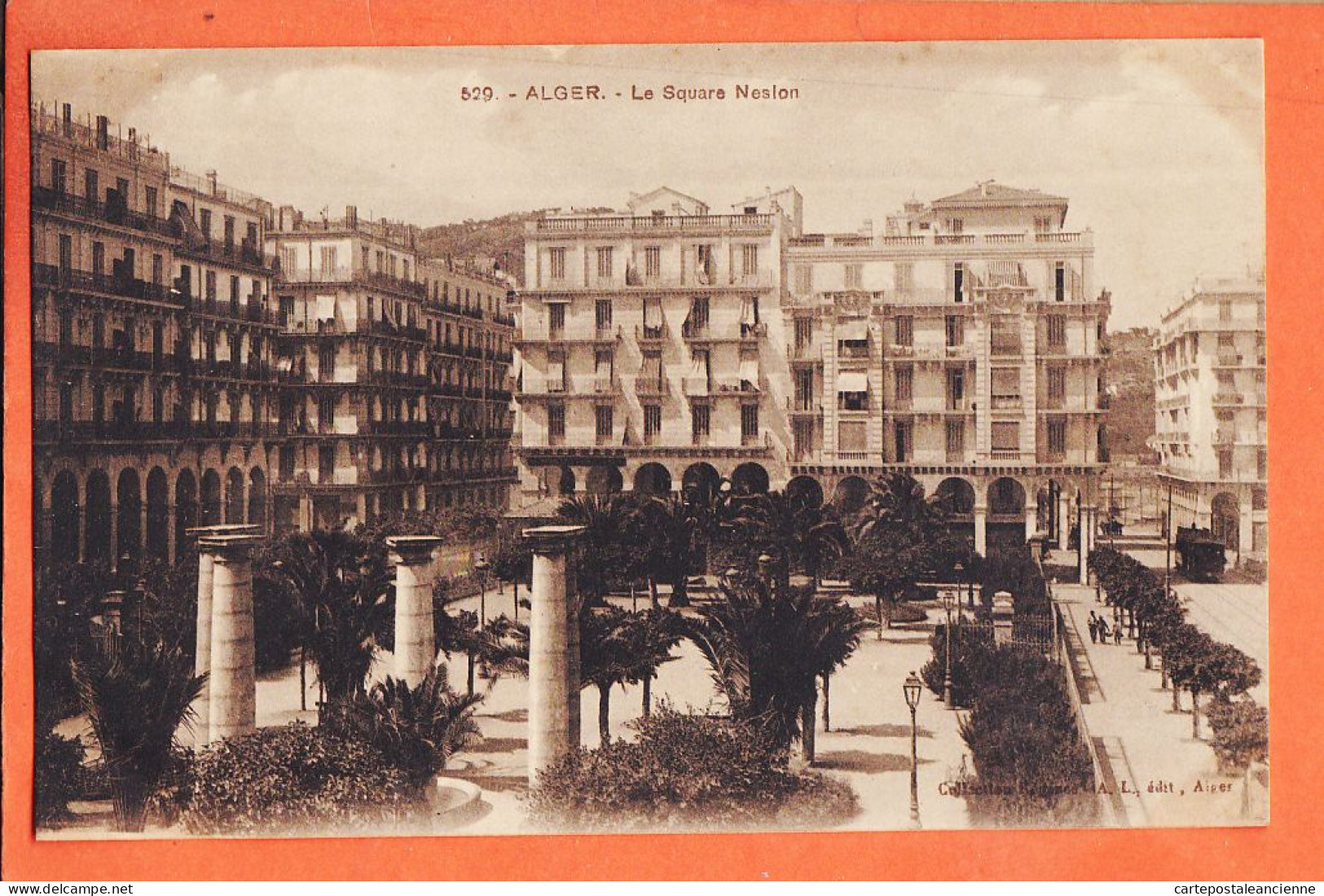 32520 / ⭐ (•◡•) ALGER Algérie ◉ Square NESLON 1910s ◉ Collection REGENCE 529 A.L Editeur  - Algiers