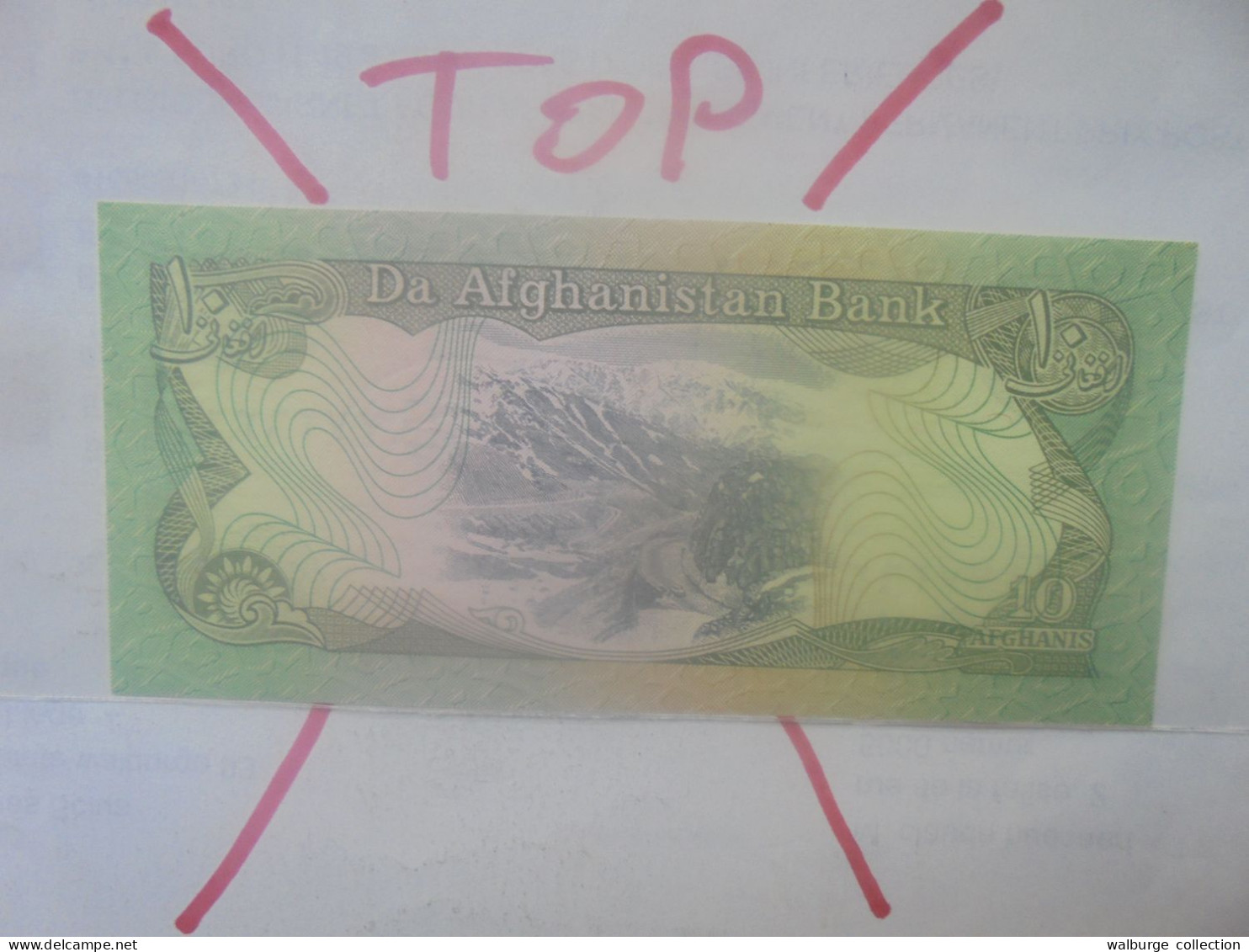 AFGHANISTAN 10 AFGHANIS 1979 Neuf (B.33) - Afghanistan