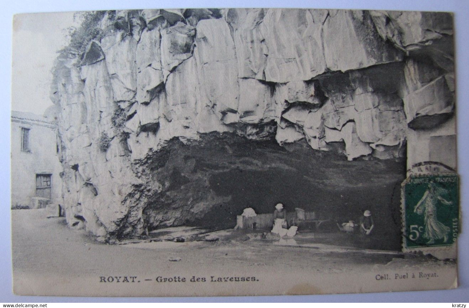 FRANCE - PUY-DE-DÔME - ROYAT - Grotte Des Laveuses - 1910 - Royat