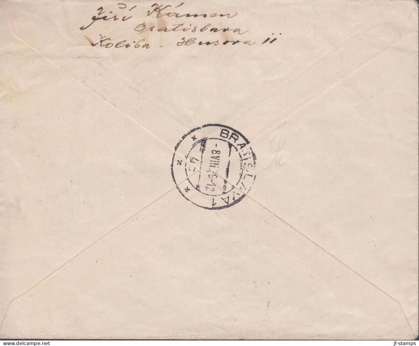 1939. SLOVENSKO Andrej Hlinka 50 H With Overprint SLOVENSKY STAT And Nine Stamps Without Over... (Michel 24+) - JF441403 - Cartas & Documentos