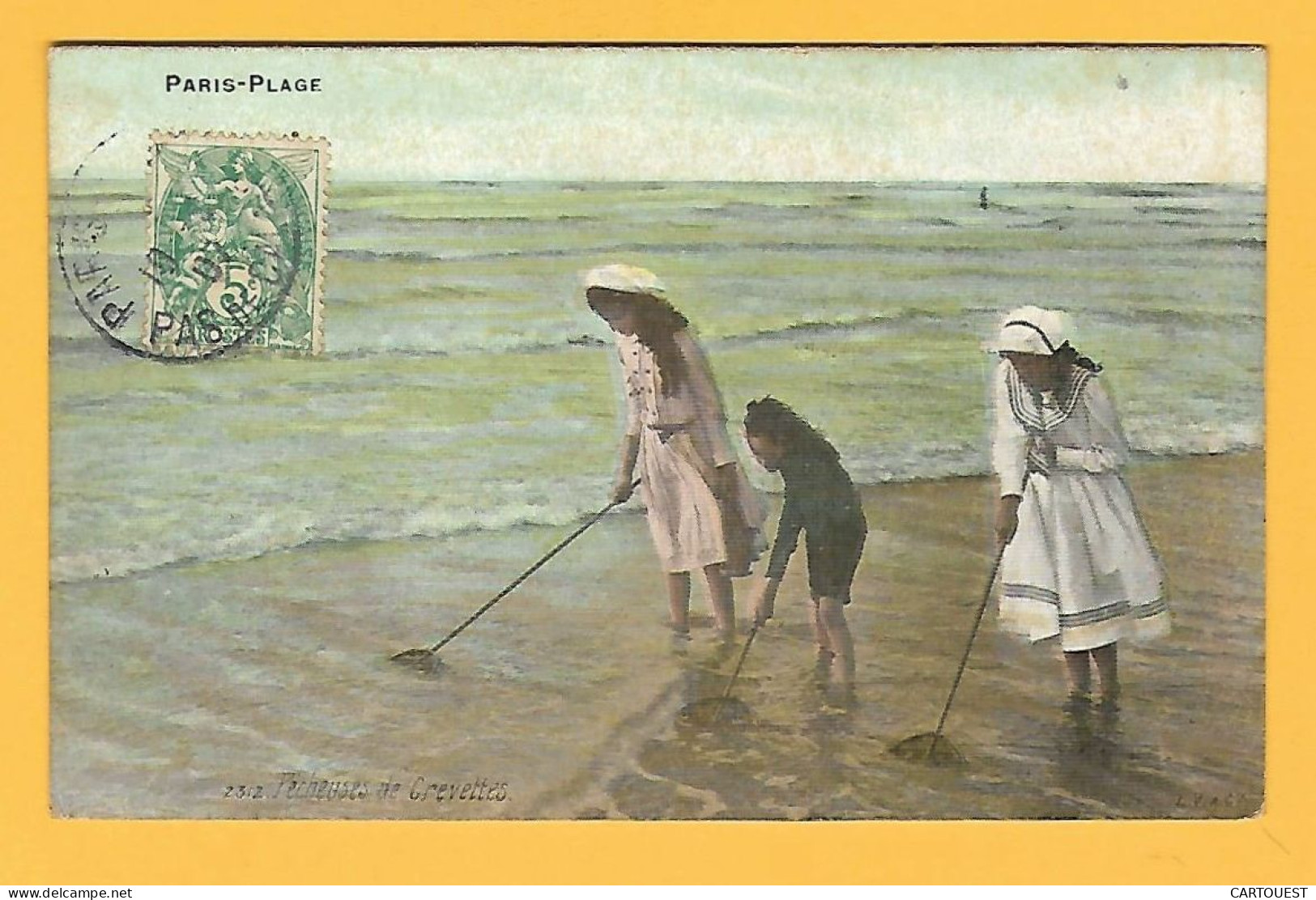 CPA Touquet - Paris-Plage - Pêcheuse De Crevettes - 1907 - Le Touquet