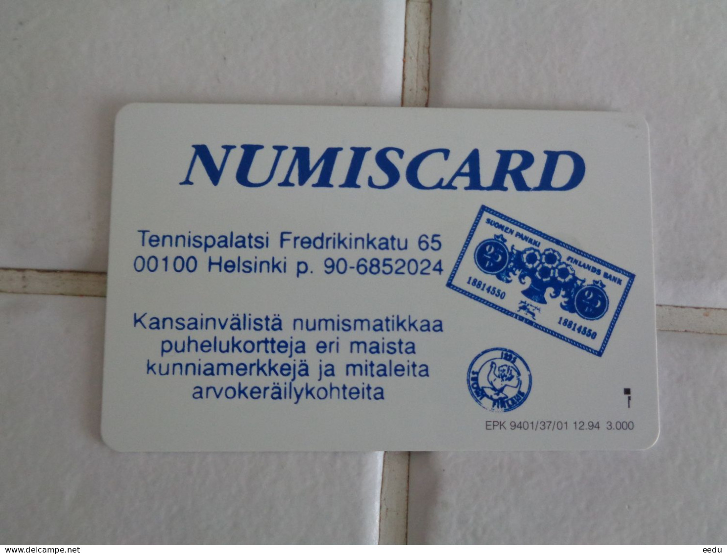 Finland Phonecard Tele S17 - Finland