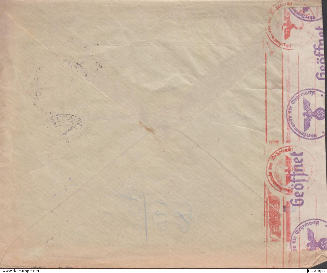1940. SLOVENSKO Andrej Hlinka 2 Ex 1 KORUNA (one With Corner Margin And Print A4 Not Cancelled... (Michel 40) - JF441409 - Cartas & Documentos