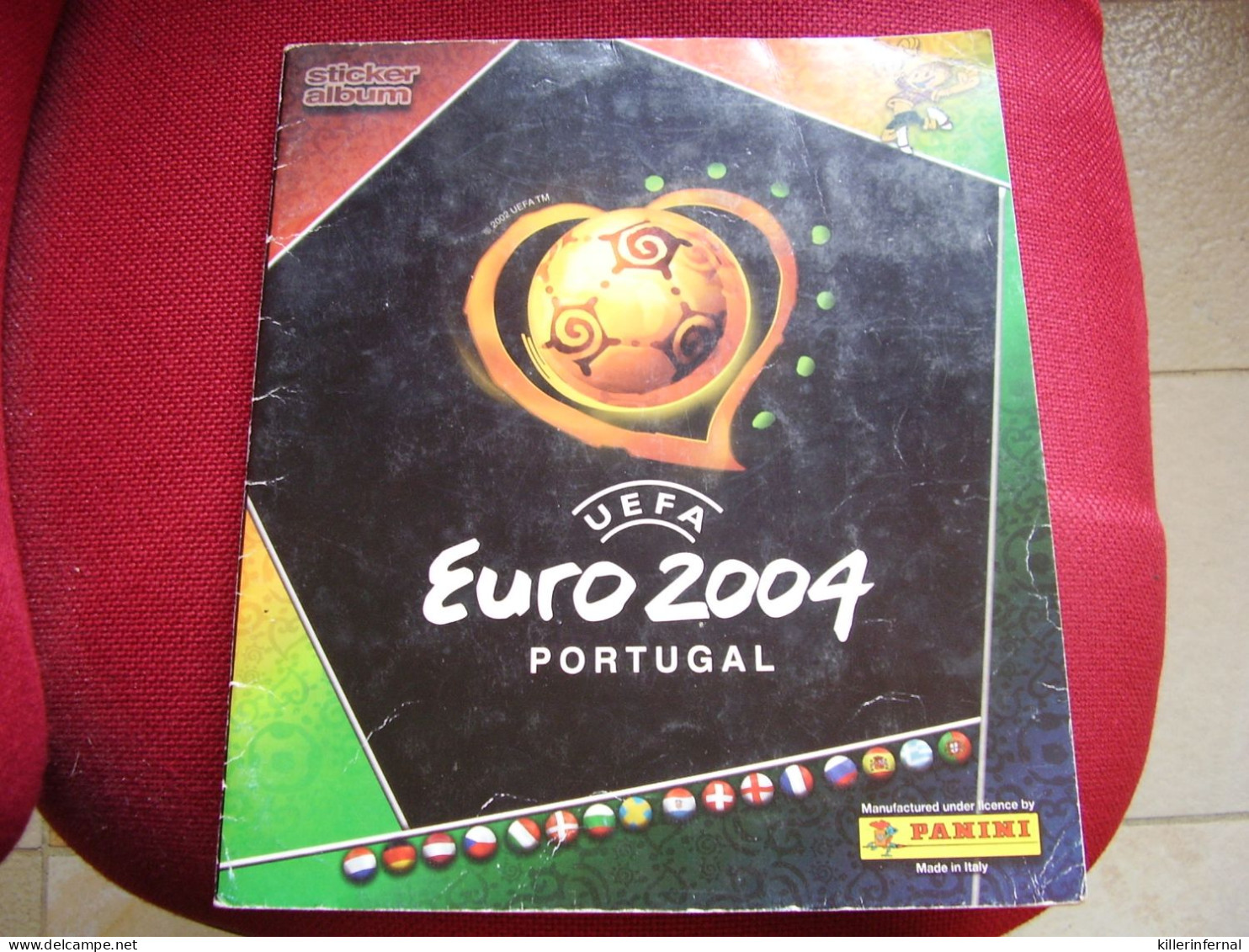 Album Chromos Images Vignettes Stickers Panini UEFA ***  EURO 2004  Portugal  *** - Albums & Katalogus