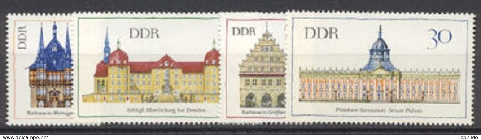 DDR   1075/1078   * *   TB    Cote 1.80 Euro   - Unused Stamps