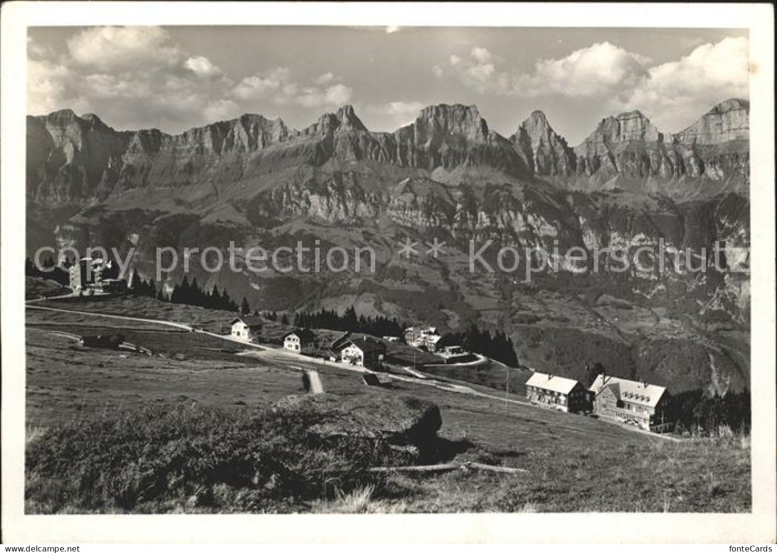 11645812 Flums Flumserberg Hotel Tannenboden Gamperdon Alpina Alpenpanorama Flum - Andere & Zonder Classificatie