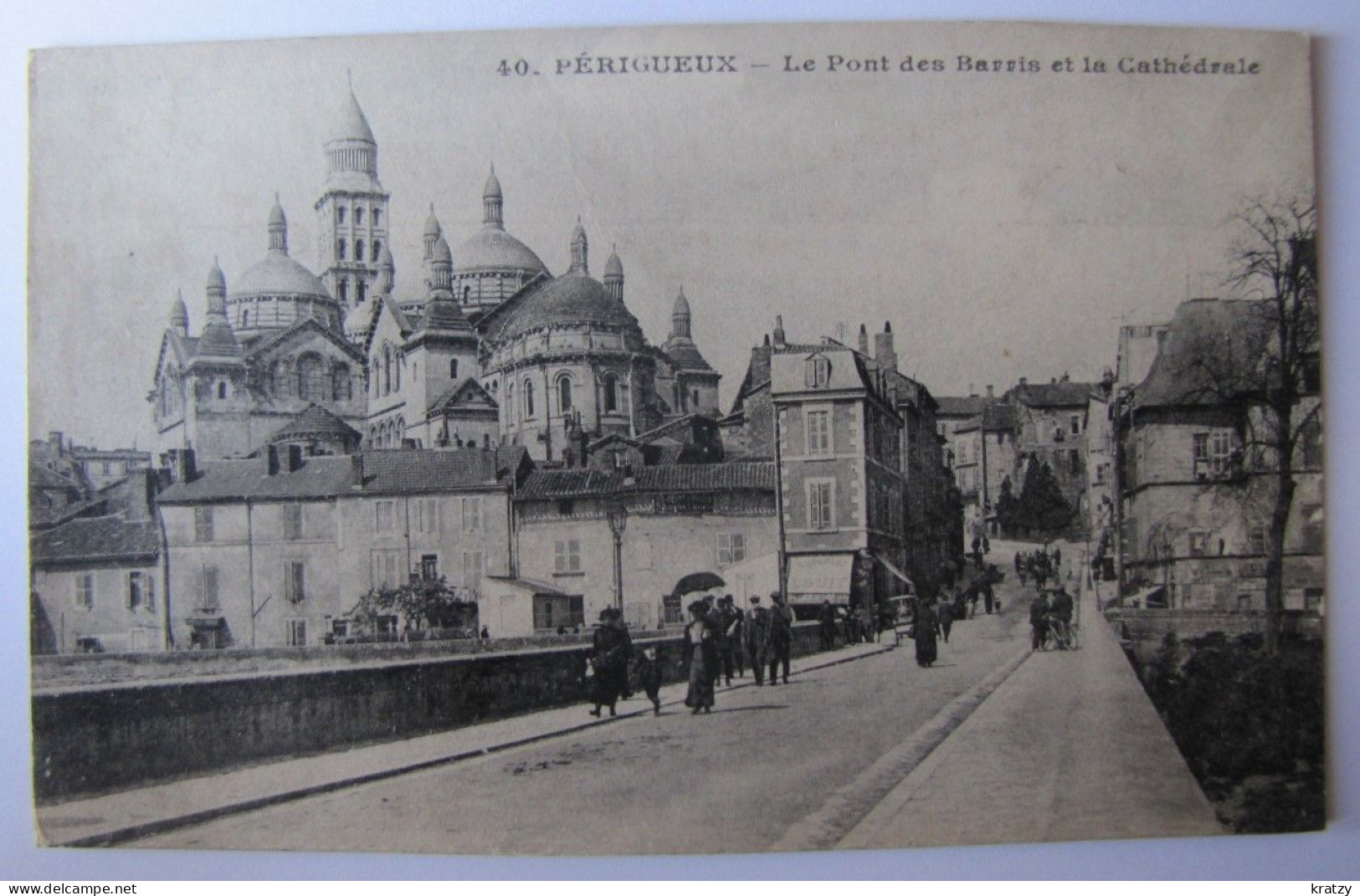 FRANCE - DORDOGNE - PERIGUEUX - Le Pont Des Barris Et La Cathédrale - Périgueux