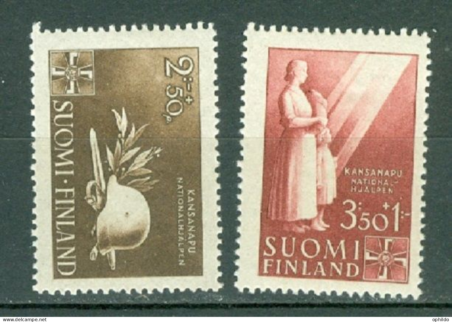 Finlande    269/270  * *  TB - Unused Stamps