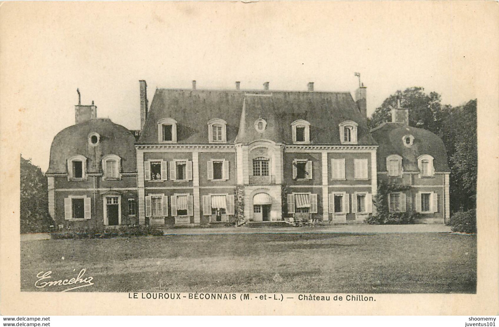 CPA Le Louroux Béconnais-Château De Chillon   L1072 - Le Louroux Beconnais