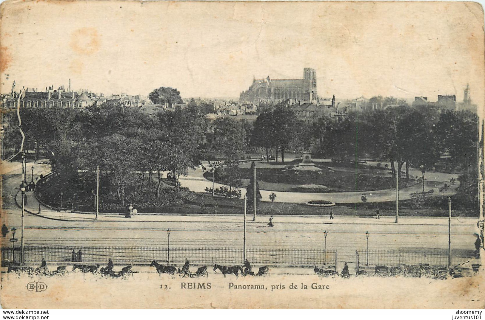CPA Reims-Panorama Pris De La Gare    L1071 - Reims