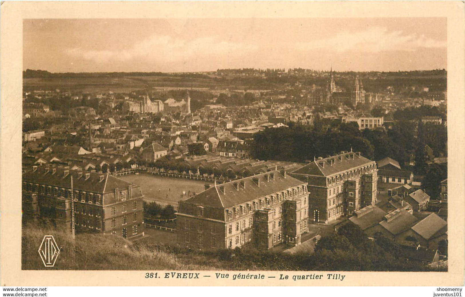 CPA Evreux-Vue Générale-Quartier Tilly      L1068 - Evreux