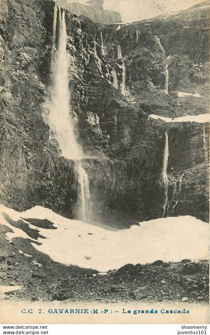 CPA Gavarnie-La Grande Cascade-Timbre    L1064 - Gavarnie