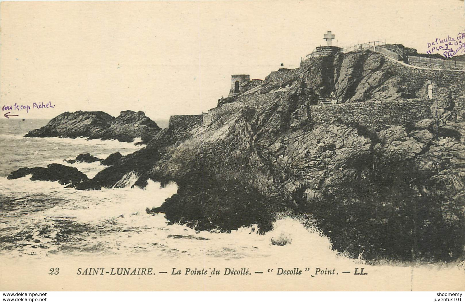 CPA Saint Lunaire-La Pointe De Décollé   L1061 - Saint-Lunaire