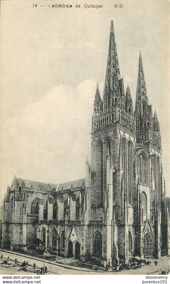 CPA Quimper-Cathédrale   L1061 - Quimper