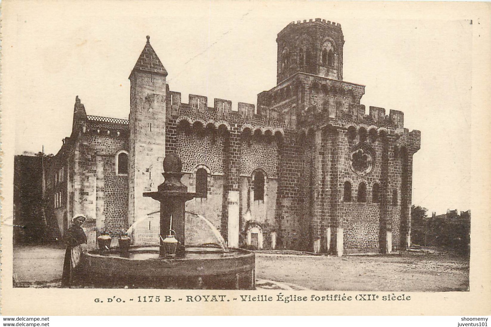 CPA Royat-Vieille église   L1061 - Royat