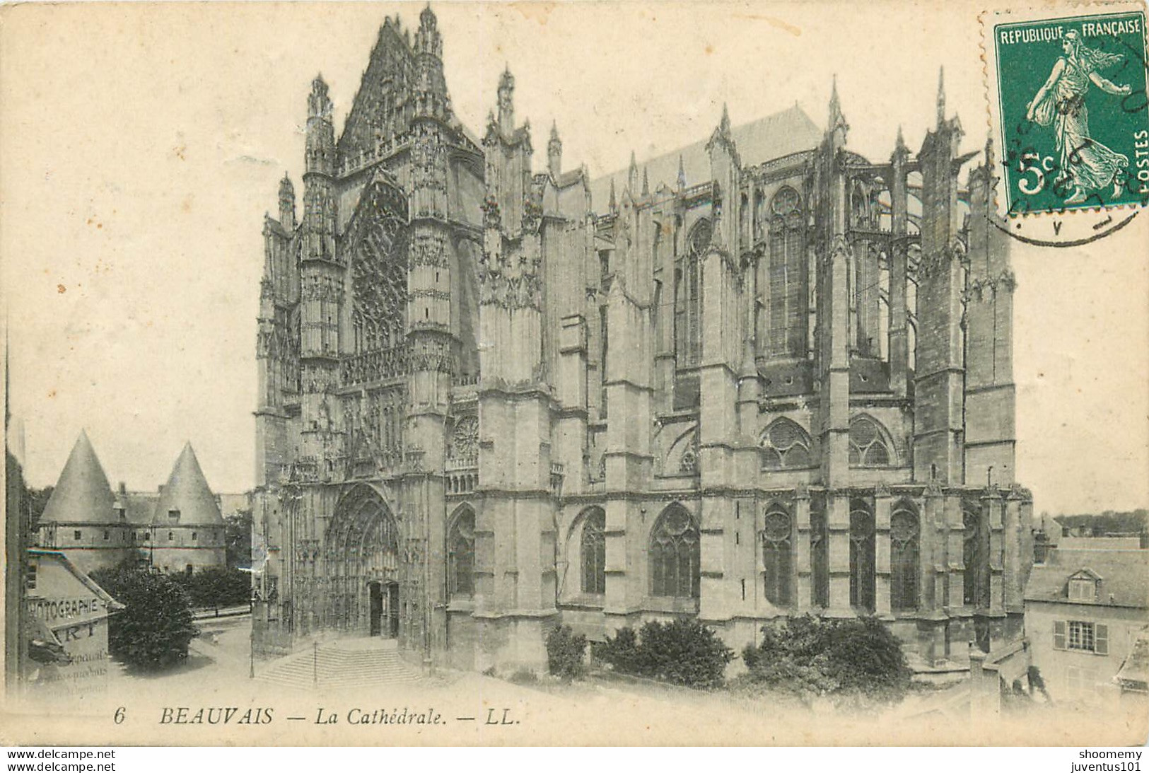 CPA Beauvais-Cathédrale-Timbre   L1061 - Beauvais