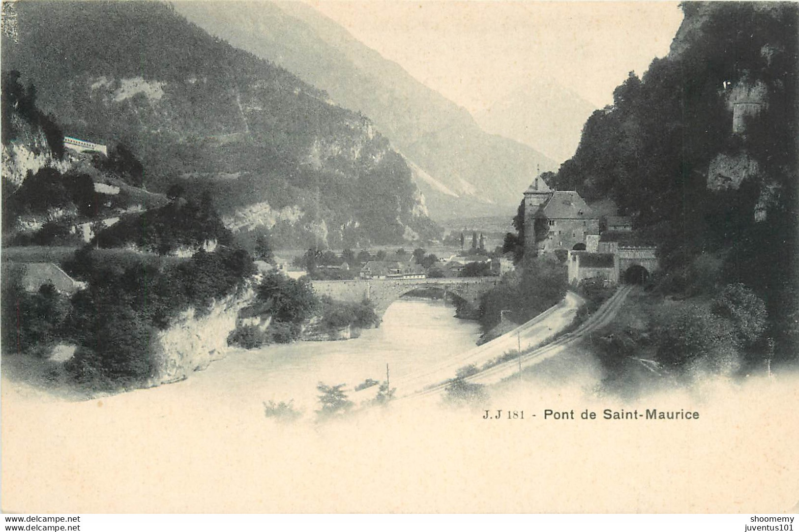 CPA Pont De Saint Maurice   L1058 - Bourg Saint Maurice