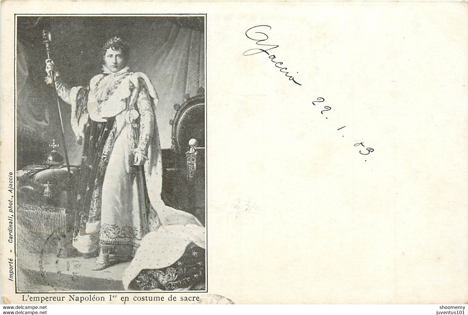 CPA L'empereur Napoléon 1er En Costume De Sacre-Timbre    L1054 - Historical Famous People